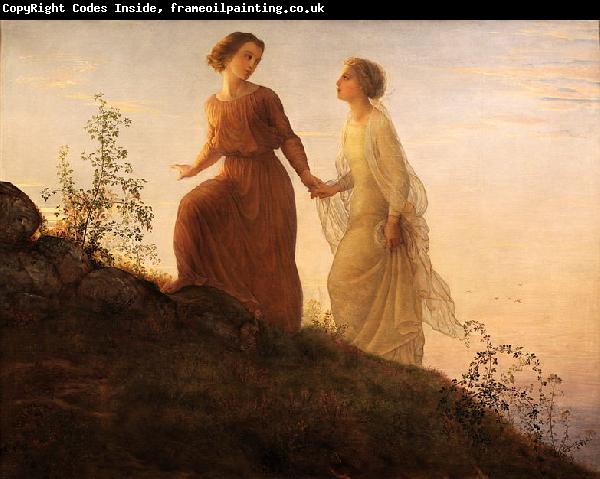 Louis Janmot Poem of the Soul  On the mountain